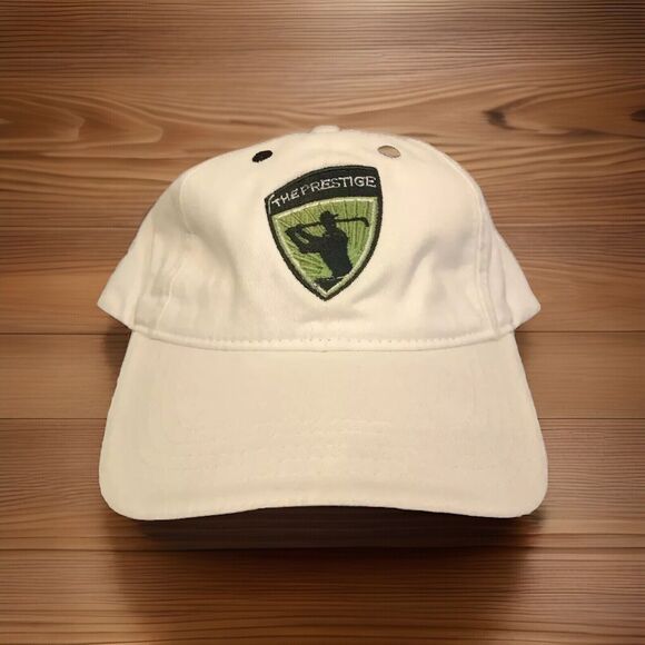 The Prestige Golf Hat Cap Adjustable Strapback Cutter & Buck White Logo Outdoors - Picture 1 of 10